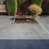 Béton imprimé à Peruwelz