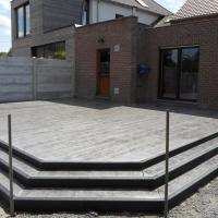 Béton imprimé à Beclers