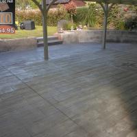 Béton imprimé à Huissignies