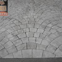 Béton imprimé motif queue de paon