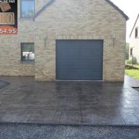 Béton imprimé à Hautrage