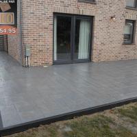 Béton imprimé à Sirault