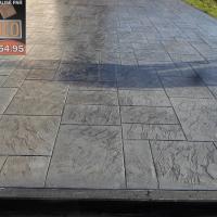 Béton imprimé à Sirault