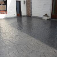 Béton imprimé à Roisin