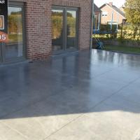 Béton lisse à Huissignies