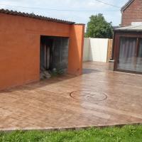 Motif bois couleur chocolat